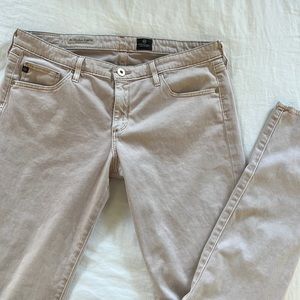 AG Jeans The Legging Jeans Super Skinny washed pink stretch 31R